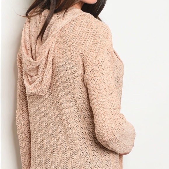 BLUSH CARDIGAN HOODIE - Picture 4 of 9